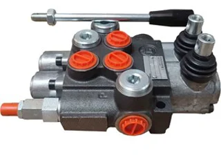 شیر کنترل هیدرولیک دستی دو دسته 40 لیتر سه سوراخ سایز 1/2 |هیدورپک | اروپایی0